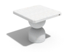 111P Table plateau neutre poli